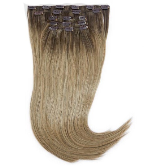 Rapunzel of Sweden Vegan Clip ins Straight / Medium Volume / 5 pieces