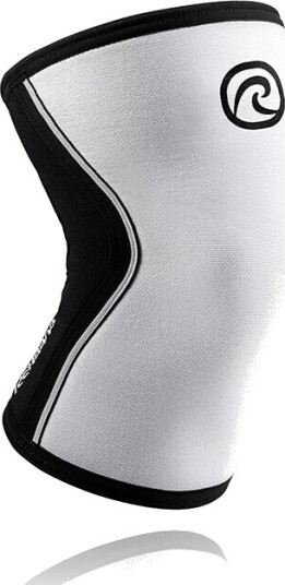 RX Knee Sleeve, 7mm, White/Black