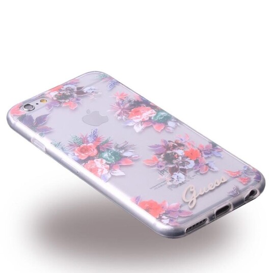 Guess iPhone 6/6s Blossom TPU Deksel Flower Transparent Guess iPhone 6/6s Blossom TPU Deksel Flower Transparent