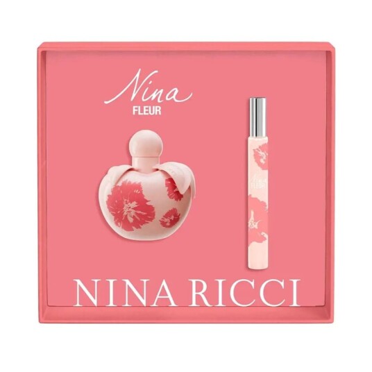 Nina Ricci Sett Dame Parfyme Nina Ricci Nina Fleur 2 Deler