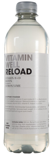 Vitamin Well Blank 0,5l Sitron/lime