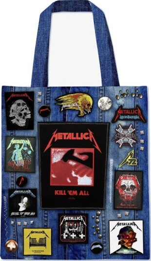 Rocksax Metallica Battle Bag 16 X 16 Soft Polyester Bag with Web Handles 78859751