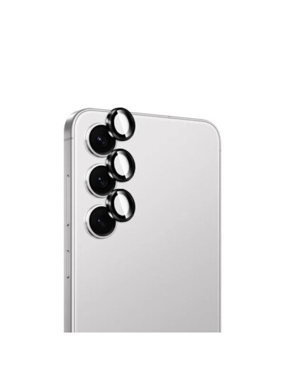 Puro Herdet Glass for Bakre Kamera til Samsung Galaxy S26/S26 Plus med Svart Ramme Puro Herdet Glass for Bakre Kamera til Samsung Galaxy S26/S26 Plus med Svart Ramme