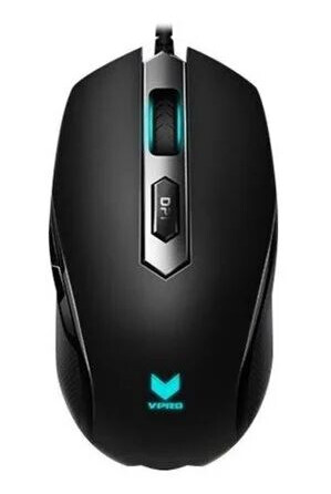 Vpro V210 Ergonomisk Kablet Mus med 6 Knapper - Svart Vpro V210 Ergonomisk Kablet Mus med 6 Knapper - Svart