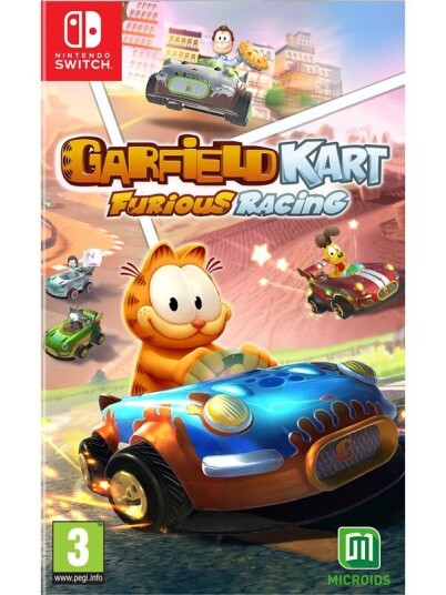 Garfield Kart Furious Racing (Code in a Box) (Switch)