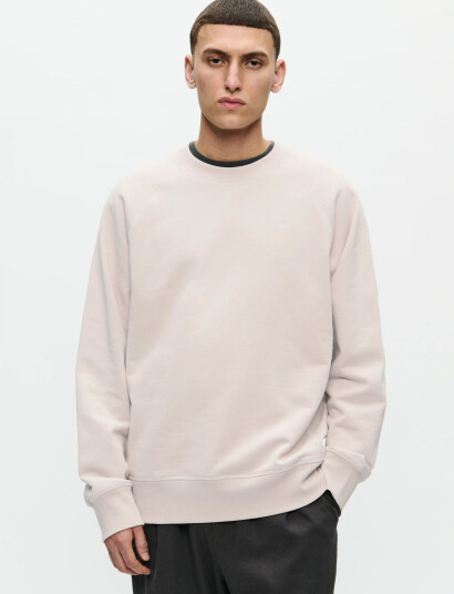 WOOD WOOD Wwhester Sweatshirt 25217 - White - L WOOD WOOD Wwhester Sweatshirt 25217 - White - L