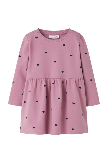 name it Nmfdavina Ls Sweat Bru Dress Noos Purple 104 name it Nmfdavina Ls Sweat Bru Dress Noos Purple 104