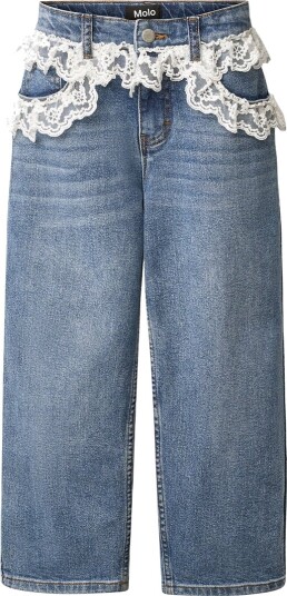 Molo Jeans Aiden Lace DeniMolo 7 år 122 Jeans Blå