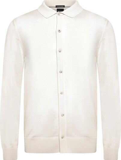 BOSS H Helbert   OPEN WHITE   L