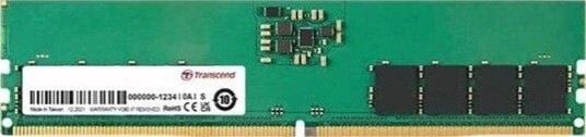 Transcend JetRAM DDR5 8GB DIMM 288-pin 2800MHz PC5-44800 Unbuffered JM5600ALG-8G