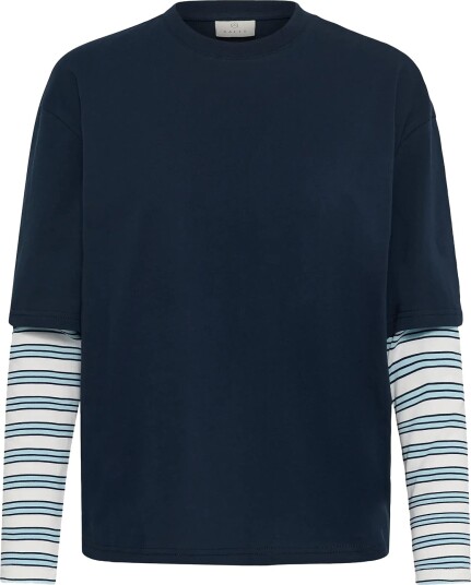 Kaffe Kaloren T Shirt Navy XXL