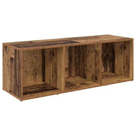 TV skap 3 pcs Gammelt tre 37 x 35 x 107,5 cm Ingeniørtre TV skap 3 pcs Gammelt tre 37 x 35 x 107,5 cm Ingeniørtre