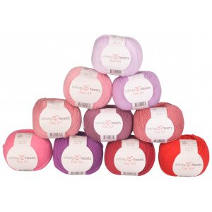 Infinity Hearts Rose 8/4 Garnpakke 22 Rosa og Røde nyanser 10 stk Rosa og Rød nuancer Infinity Hearts Rose 8/4 Garnpakke 22 Rosa og Røde nyanser 10 stk Rosa og Rød nuancer