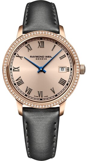 Raymond Weil Dameklokke 5385 C5S 00859 Toccata Rosegullfarget/Sateng