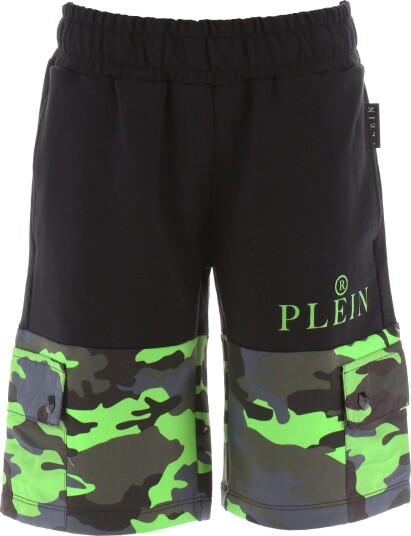 Philipp Plein ShortSvart/Grønn Camouflage Philipp Plein 10 år 140 Shorts Philipp Plein ShortSvart/Grønn Camouflage Philipp Plein 10 år 140 Shorts
