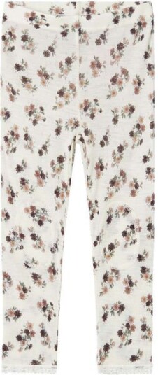 Name It Nmfwang Needle leggings i ull Snow White Name It Nmfwang Needle leggings i ull Snow White