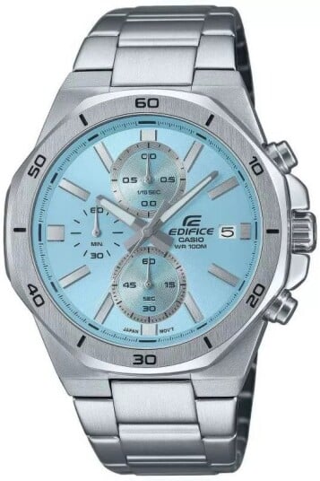Casio Herreklokke EFV 640D 2BVUEF Edifice Blå/Stål Ø44.3 mm Casio Herreklokke EFV 640D 2BVUEF Edifice Blå/Stål Ø44.3 mm
