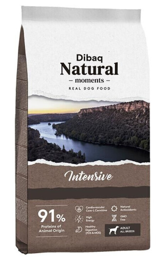 Dibaq Natural Moments Intensive Hundefôr 15 kg - Tørrfôr for hund Dibaq Natural Moments Intensive Hundefôr 15 kg - Tørrfôr for hund