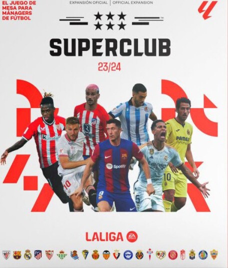 Superclub LaLiga 2023/24 Klubb-Utvidelse Familievennlig