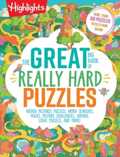 The Great Big Book Of Really Hard Puzzles Av Highlights The Great Big Book Of Really Hard Puzzles Av Highlights