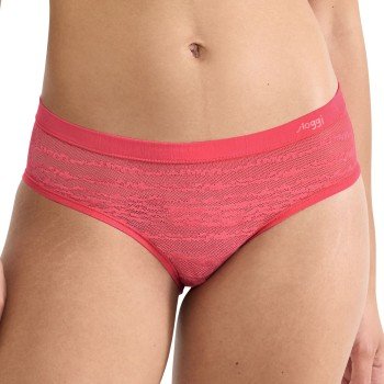 Sloggi Truser FREE Evolve Hipster Lace Rosa Sloggi 01 Dame