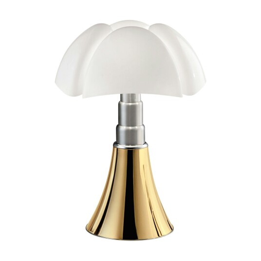 Pipistrello Medium Bordlampe Messing