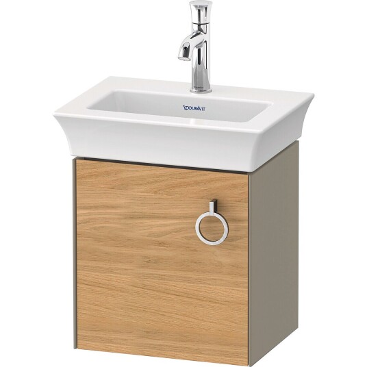 Duravit White Tulip Servantskap m/1 dør 38,4x29,8x41 cm Eik/Stengrå Høyglans