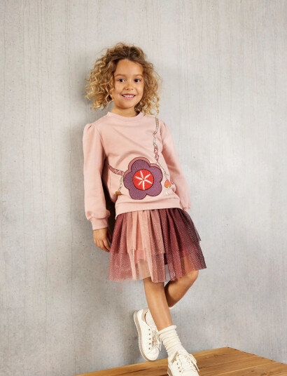 Minymo Sweatshirt Ls Pink 86