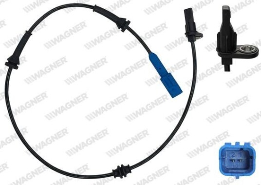 Sensor, ABS WAGNER ABS00073