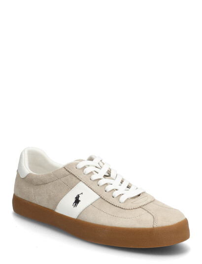 Polo Ralph Lauren Court Vulc Suede Sneaker Beige 38.5