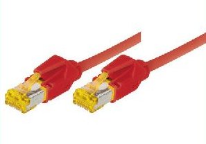 Tecline 1M Cat6a S/Ftp 1 M Cat6a S/Ftp (S-Stp) Rj-45 Rj-45 Rød