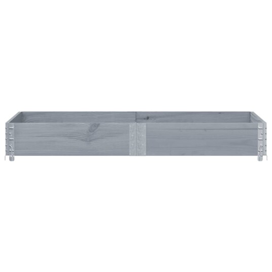 Pallekarmer grå 150x100 cm heltre furu Pallekarmer grå 150x100 cm heltre furu