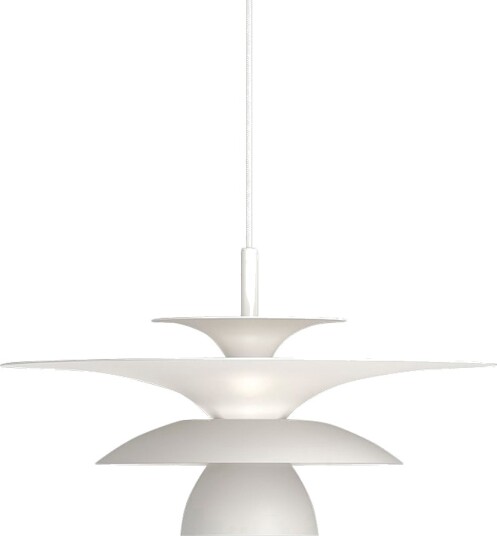 Belid Pendel Picasso diameter 38 Hvit Takpendler