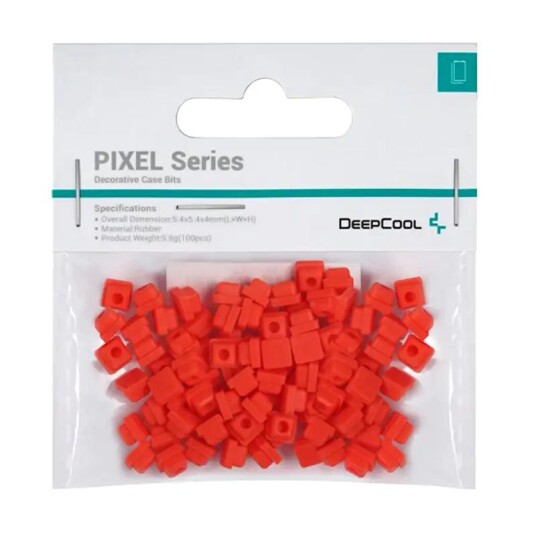 Deepcool PIXEL Dekorative Kabinett Bits Rød 100 Deler