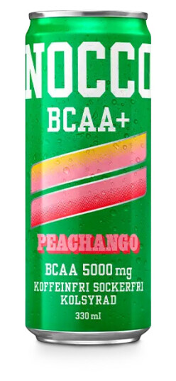 NOCCO Peachango Koffeinfri 33cl NOCCO Peachango Koffeinfri 33cl