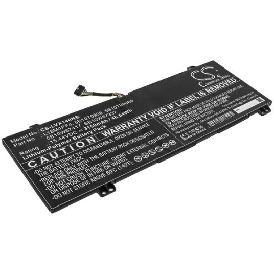 Lenovo Ideapad S540-14IWL batteri (3150 mAh 15.44 V, Sort) Lenovo Ideapad S540-14IWL batteri (3150 mAh 15.44 V, Sort)