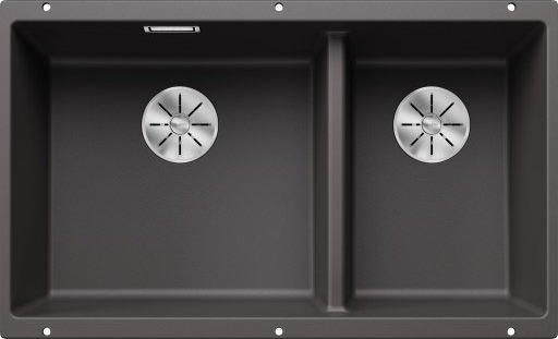 Blanco Subline 430/270-U UXI kjøkkenvask 75,5x46 cm, klippegrå Blanco Subline 430/270-U UXI kjøkkenvask 75,5x46 cm, klippegrå