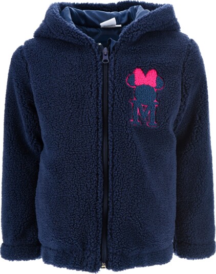 Disney Minni Mus Zip Hettehåndkle Blå 98 104 Disney Minni Mus Zip Hettehåndkle Blå 98 104