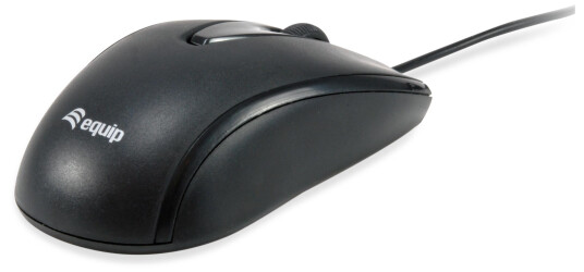 Equip 245116 Ambidextrous Optisk Usb Type-C 1200 Dpi Svart Equip 245116 Ambidextrous Optisk Usb Type-C 1200 Dpi Svart