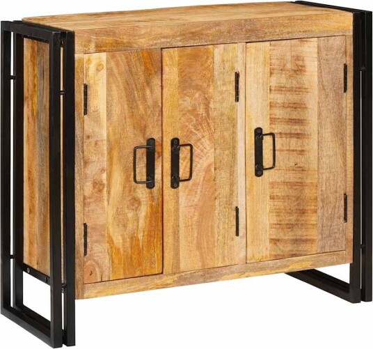 Serviesskap Brun 80 x 33 x 70 cm heltre mango