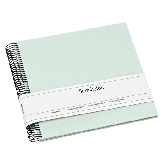 Semikolon Album Spiral Cream Moss M