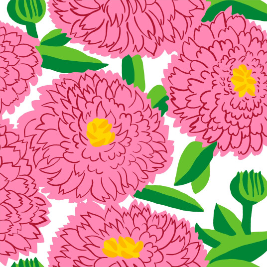Marimekko Primavera serviett 33 x 33 cm 20 pk Pink