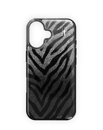 Ideal Of Sweden Clear Case iPhone 16 Zebra Mystique