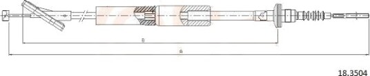 Clutchkabel COFLE 18.3504 Clutchkabel COFLE 18.3504