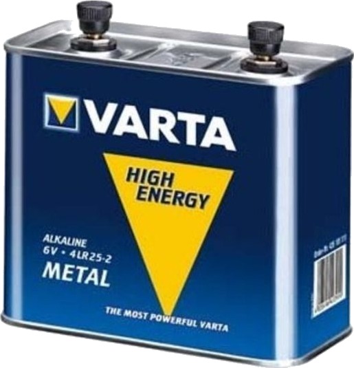 Varta High Energy Batteri 4Lr25-2 Alkalisk 33 Ah 00435101111 Varta High Energy Batteri 4Lr25-2 Alkalisk 33 Ah 00435101111