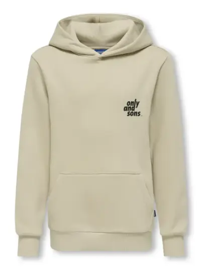 Only & Sons junior Ceres Dreamer Hettegenser til junior silver lining 122/128