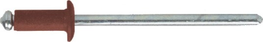 Ejot 130310 Blindnagle AL/ST, konveks Oksidrød, 4x10 mm, 1000-pakning, Innfesting