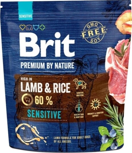 Brit Premium Sensitive Lamb 1 kg Brit Premium Sensitive Lamb 1 kg