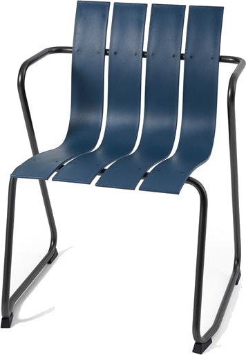 Mater Ocean Chair Støvet Blå Mater Ocean Chair Støvet Blå