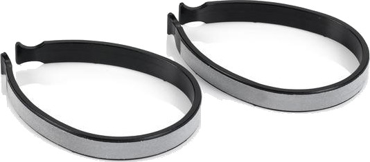 XLC bukseklemmer 2 stk. med refleks gul XLC bukseklemmer 2 stk. med refleks gul